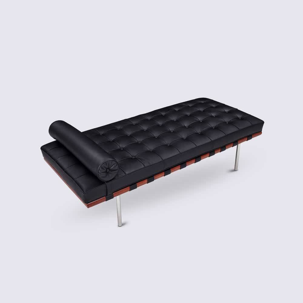 Lit de repos Méridienne Knoll Barcelona / Mies Van Der Rohe