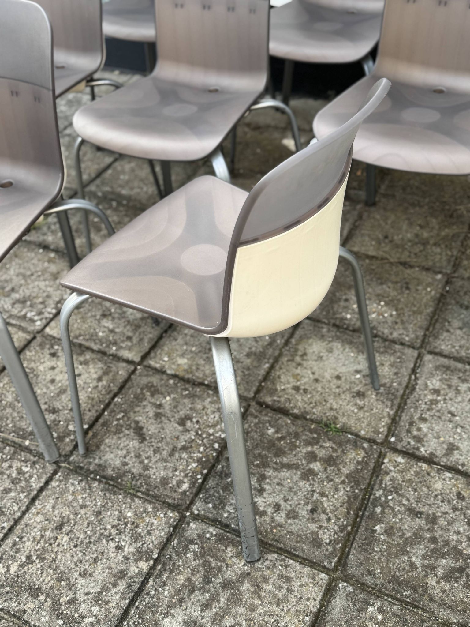 Lot de 7 chaises Ikea PS par Ehlen Johannson