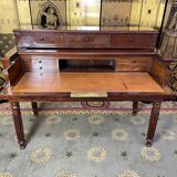Louis Philippe stepped desk in mahogany