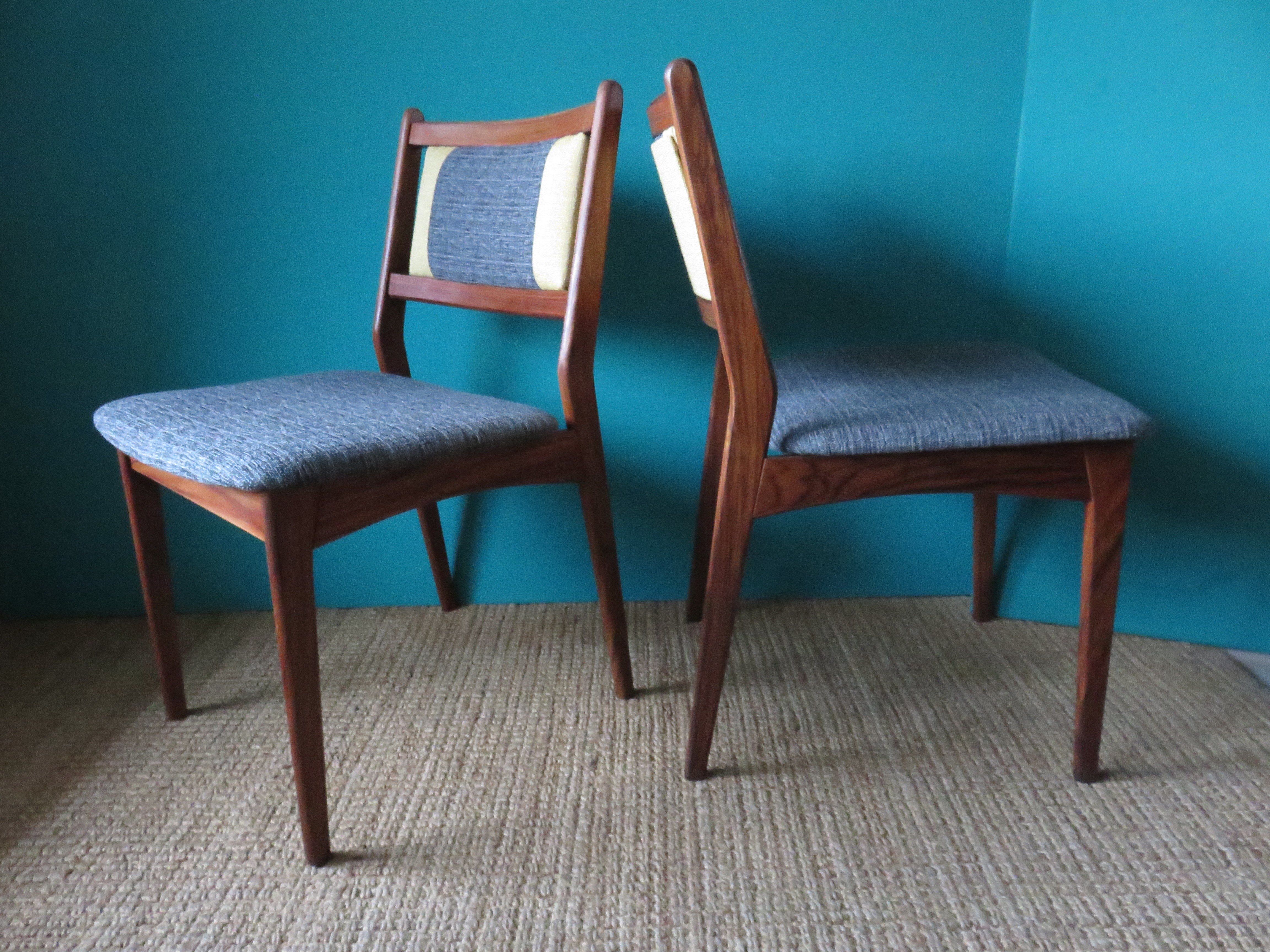 Set of 4 rosewood chairs, Denmark 1960