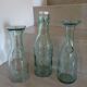 3 carafes en verre