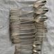 6 silver metal cutlery mesh model