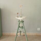 Vintage high screw stool
