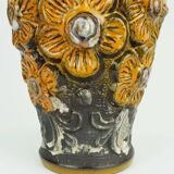 Mid century vase carstens model 7161-30 flower relief decor