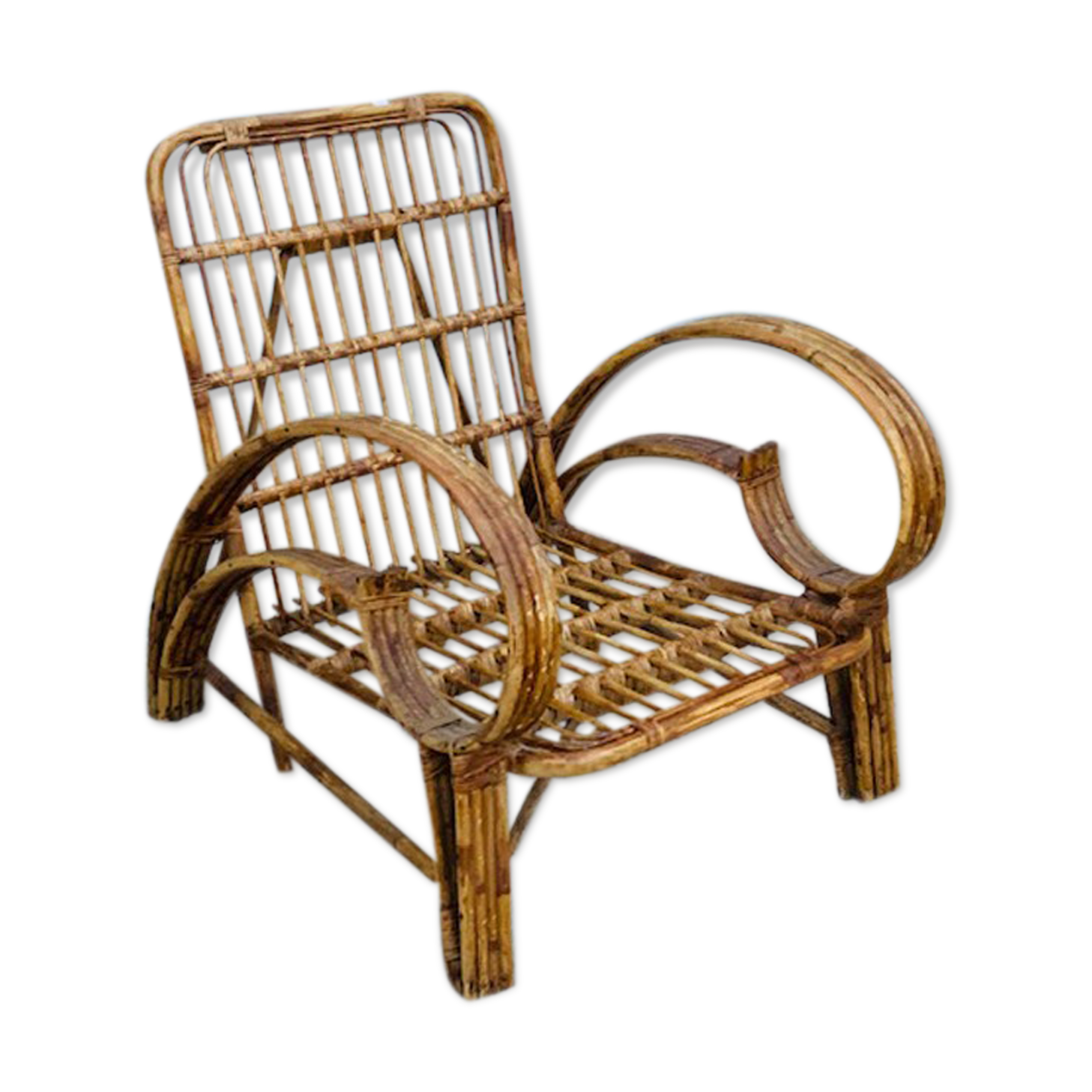 Vintage rattan chair
