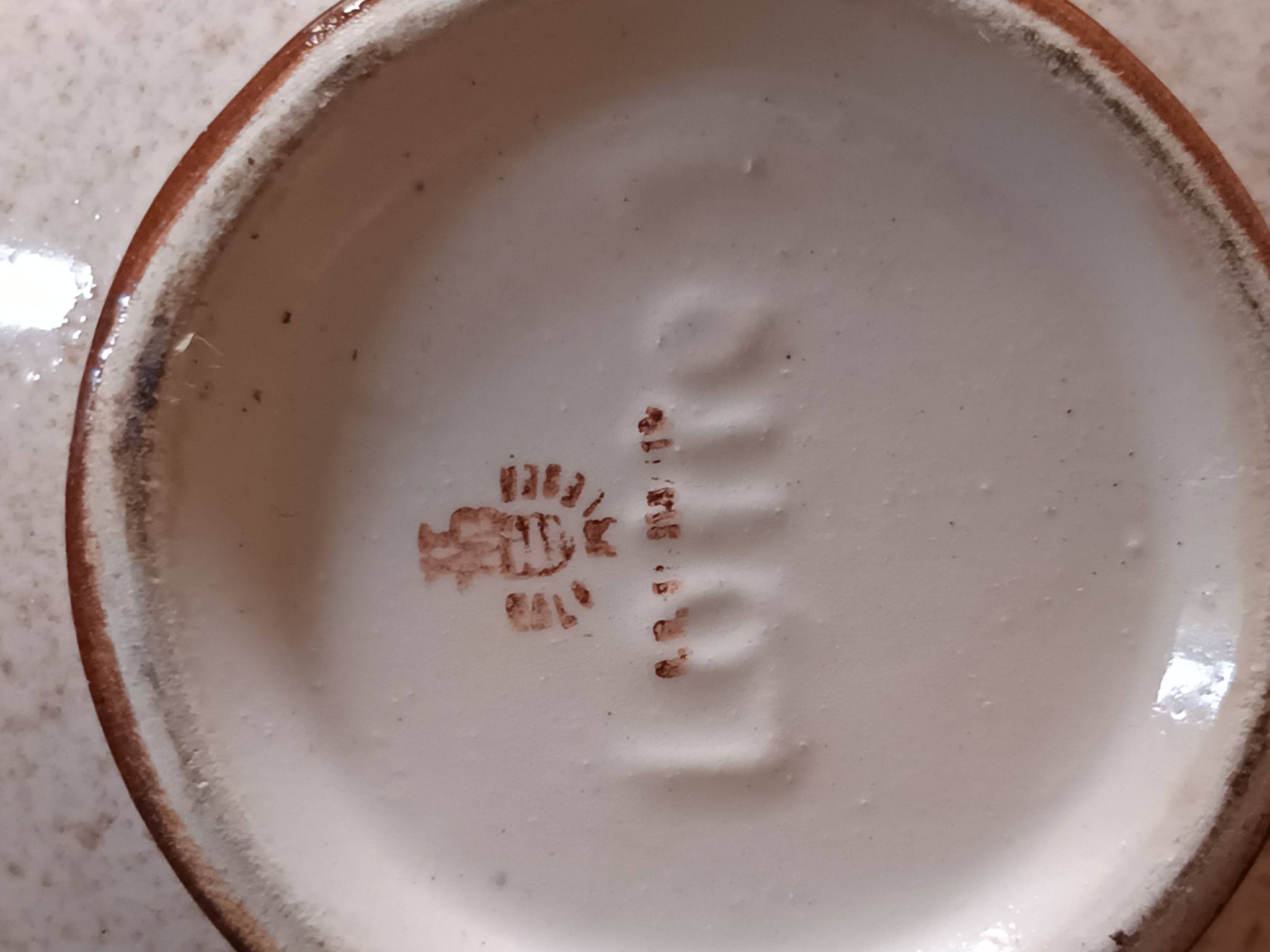 VVB Haldensleben ceramic coffee and tea service, Lotte pattern, 1950