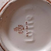 VVB Haldensleben ceramic coffee and tea service, Lotte pattern, 1950