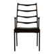 Grained rosewood danish design armchair by Johannes Andersen