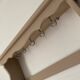 Antique wooden wall shelf