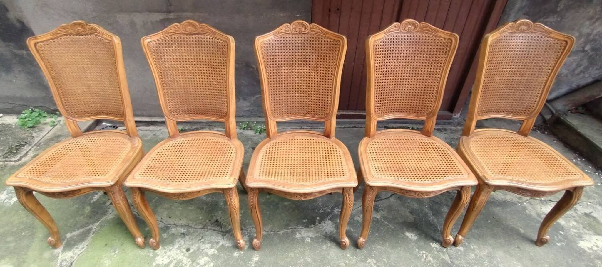 Set of 5 Baumann chairs