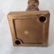 Golden ceramic candleholder