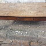 Table basse table de ferme bois brut