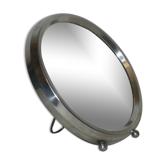 Miroir rond grossissant des années 30