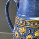 Very nice blue ceramic jug in good condition.