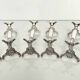 5 knife rests, "Chrysanthemum" model, from Maison Christofle