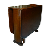 English mahogany folding gateleg table