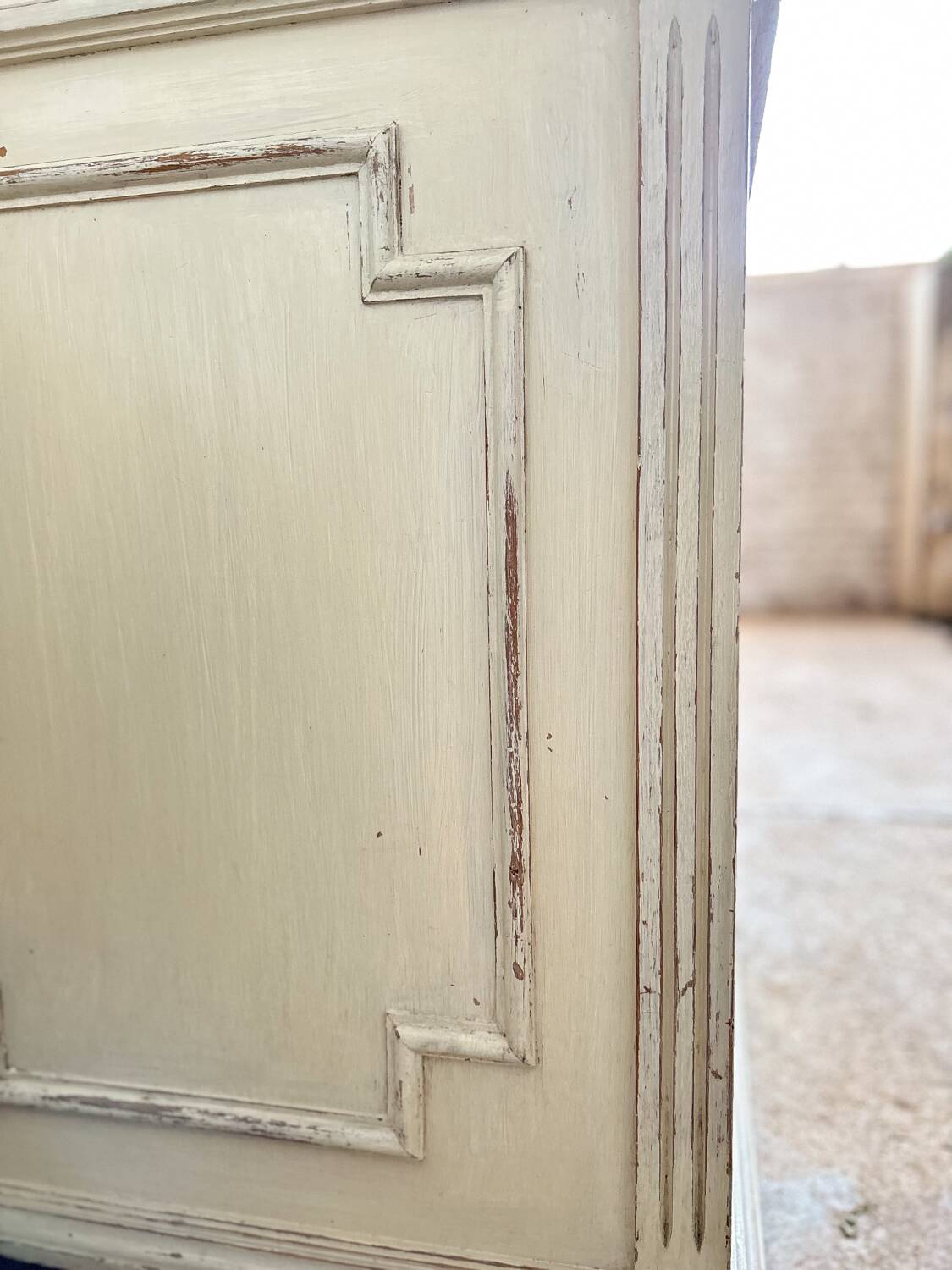 Old haberdashery furniture with original patina