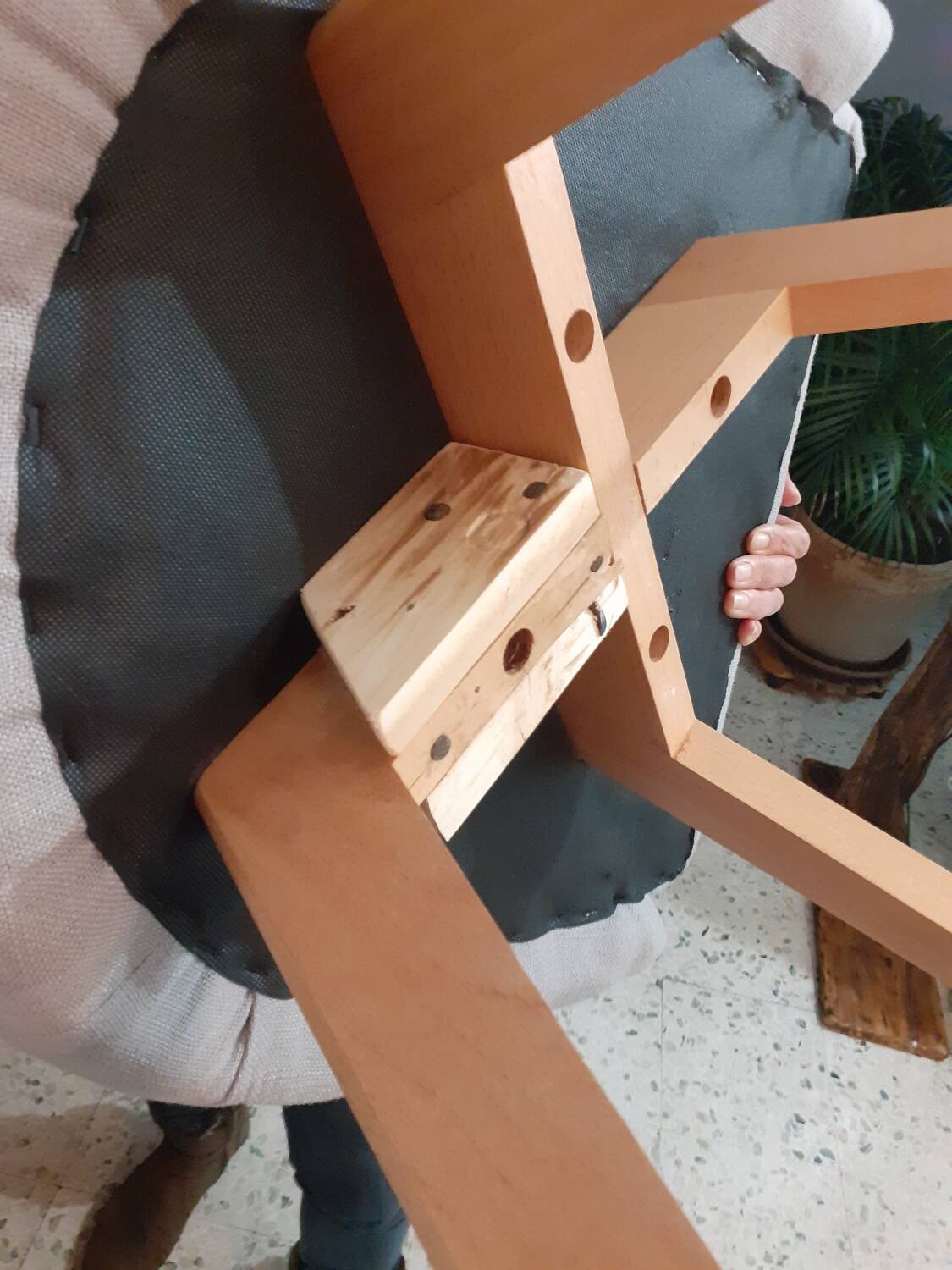 Scandinavian armchair