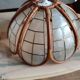 Rattan pendant lamp
