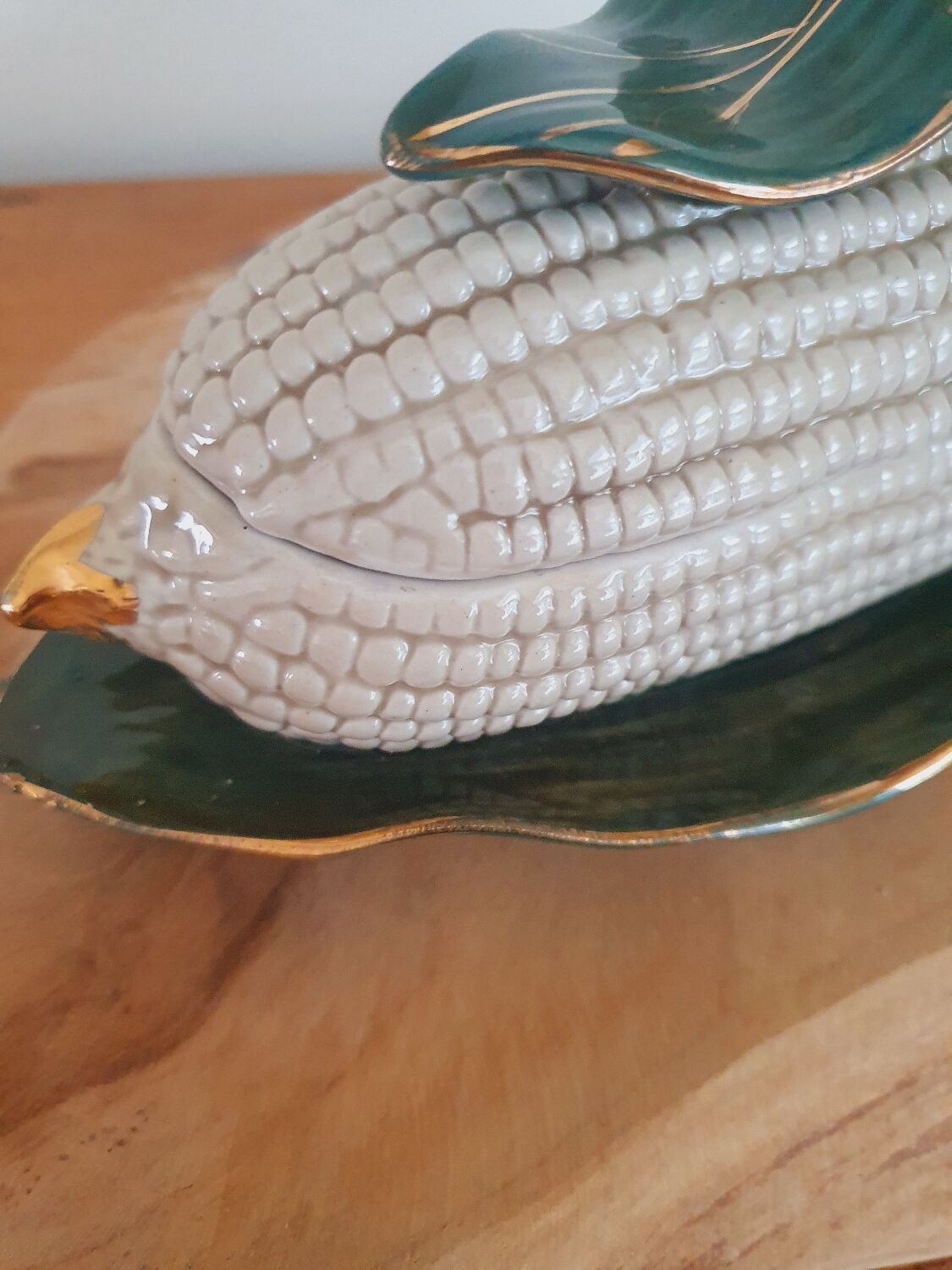 Box on the cob of corn