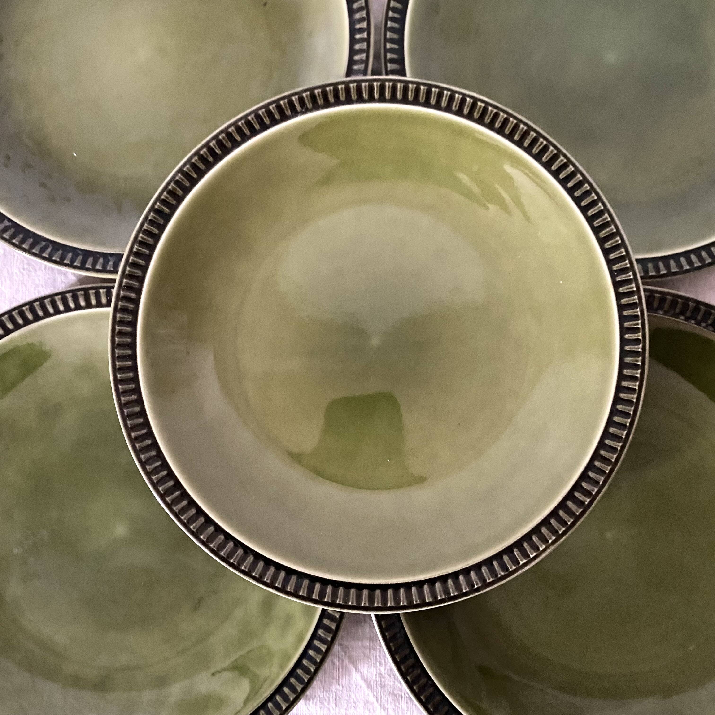 Assiettes vintage Boch Belgium