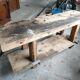 Etabli de menuisier en bois