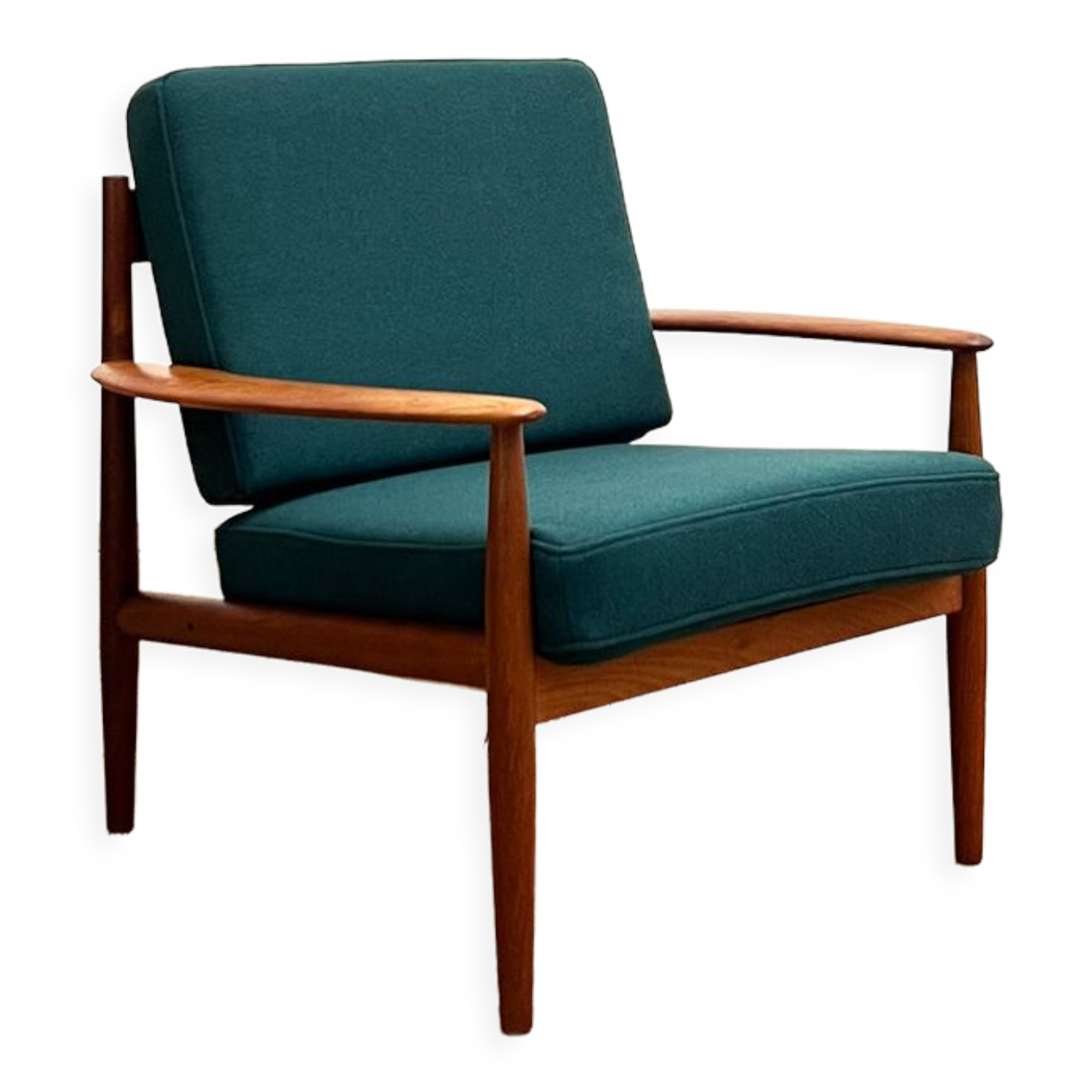 Mid Century Modern Teak armchair or easy chair by Grete Jalk for France & Son, Danish Design, 1950er