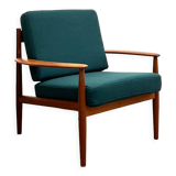 Mid Century Modern Teak armchair or easy chair by Grete Jalk for France & Son, Danish Design, 1950er