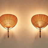 Paire appliques Uchiwa d'ingo Maurer