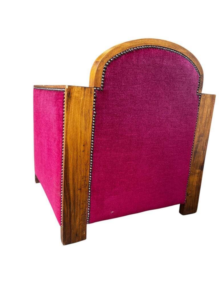Fauteuil art déco vintage / fauteuil club / fauteuil une place