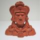 Sculptural Native American face candle holder signed Mario Frascaroli