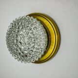 “Bulles” wall lamp for Limburg, blown glass, Germany, 1970s