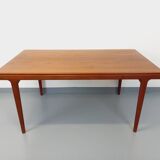 Vintage rectangular Scandinavian dining table by Johannes Andersen Samcom