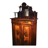 Antiker Gründerzeit-Schrank mit Wurzelfurnier – ca. 150 Jahre alt