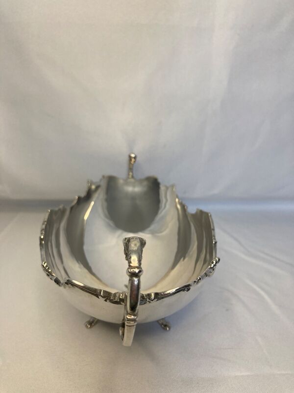 Argenterie, ancienne coupe anses lion russe début XXème