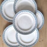 Set of 6 ironstone plates
