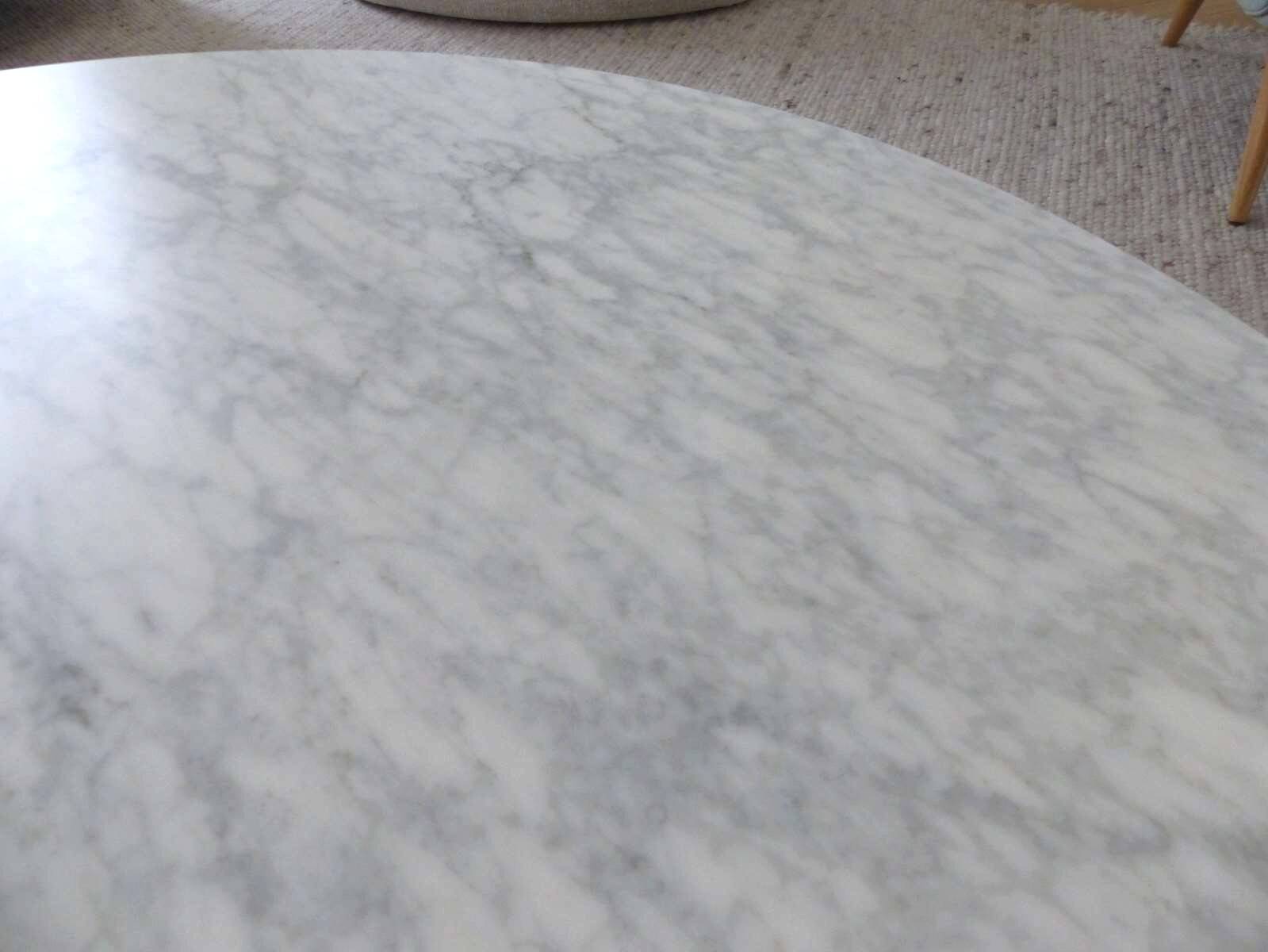 Grasshopper Coffee Table Statuarietto Marble Knoll - Piero Lissoni