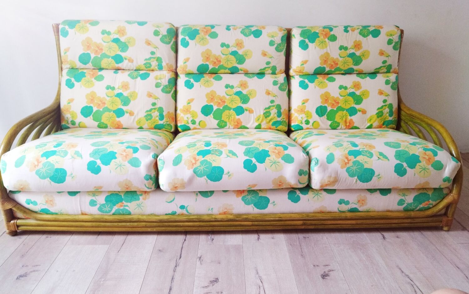 Salon bamboo rattan prestige