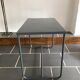 Vintage steel industrial table