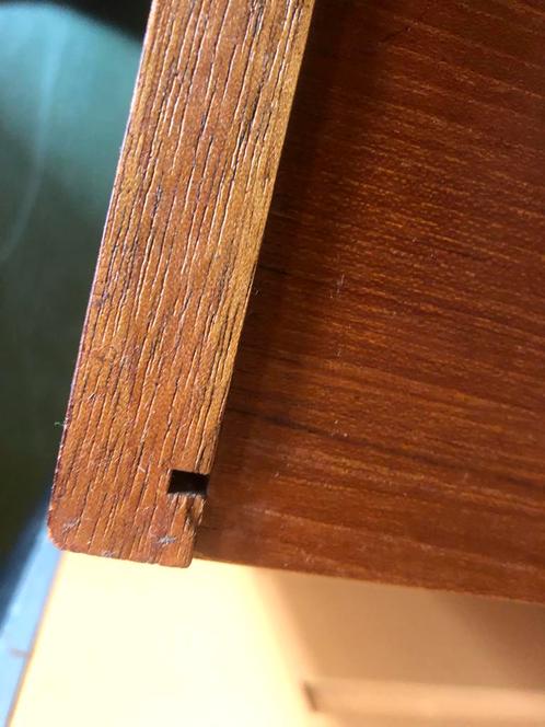 Danish teak veneer bookcase