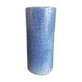 Chiné blue vase