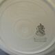 Set of 6 luneville earthenware dinner plates. bagatelle model.