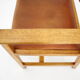 1960s Borge Mogensen Oak and Leather Desk Chair, Denmark