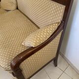 Early 19th century varnished mahogany sofa