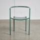 Chaise Von Vogelsang Vert Menthe par Philippe Starck pour Driade, 1985