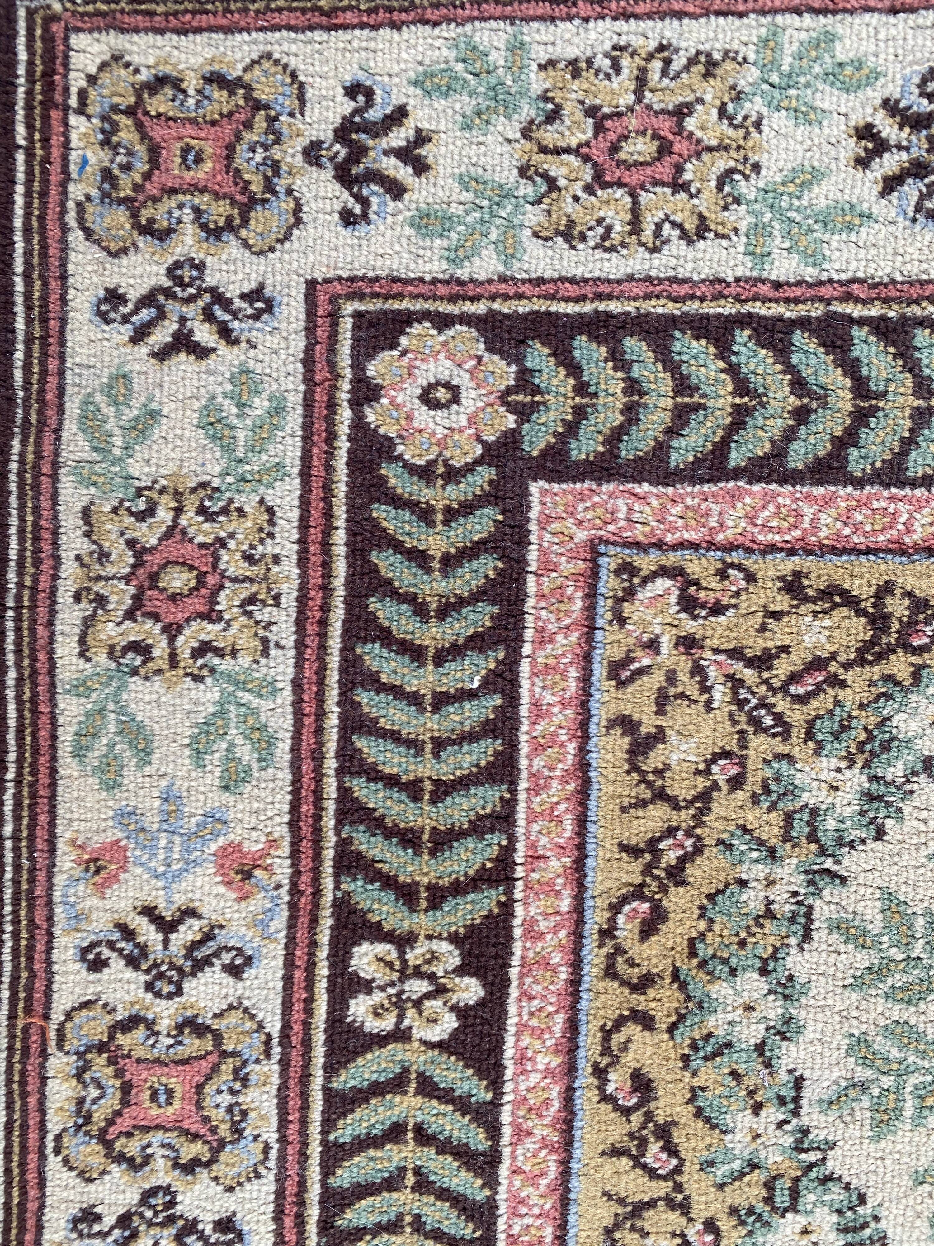 Soapy or aubusson style carpet 70x140 cm