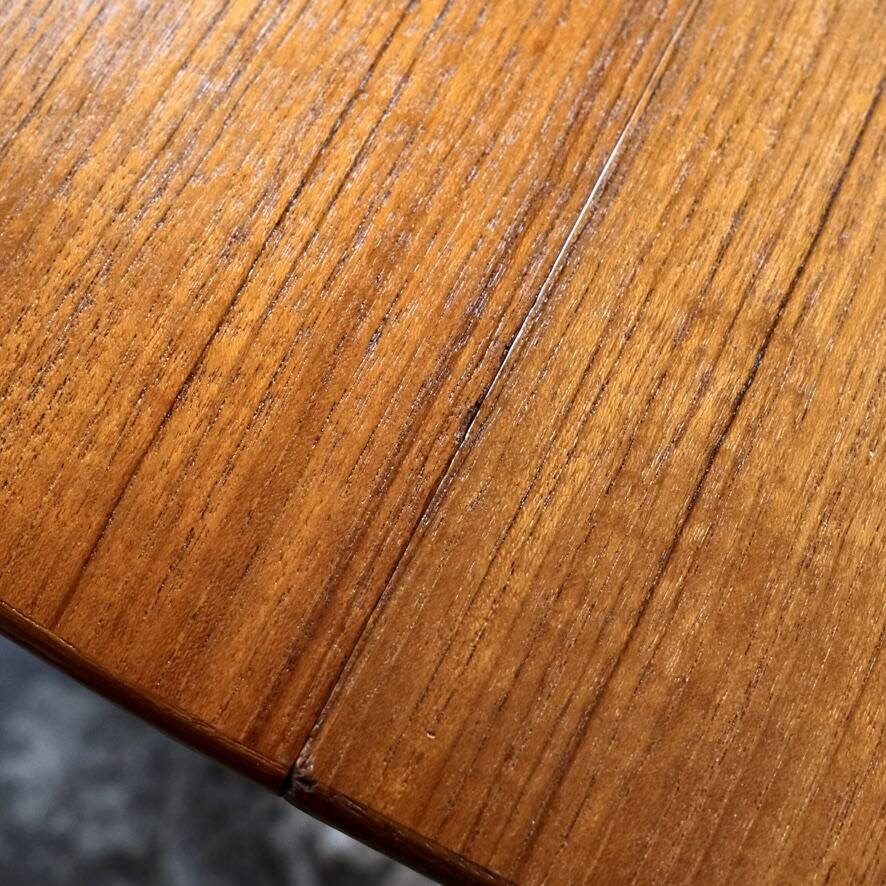 Extendable teak table, Harry Ostergaard for Randers Mobelfabrik, 1960s