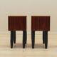 Set of rosewood bedside cabinets, Danish design, 1970s, production: Denmark