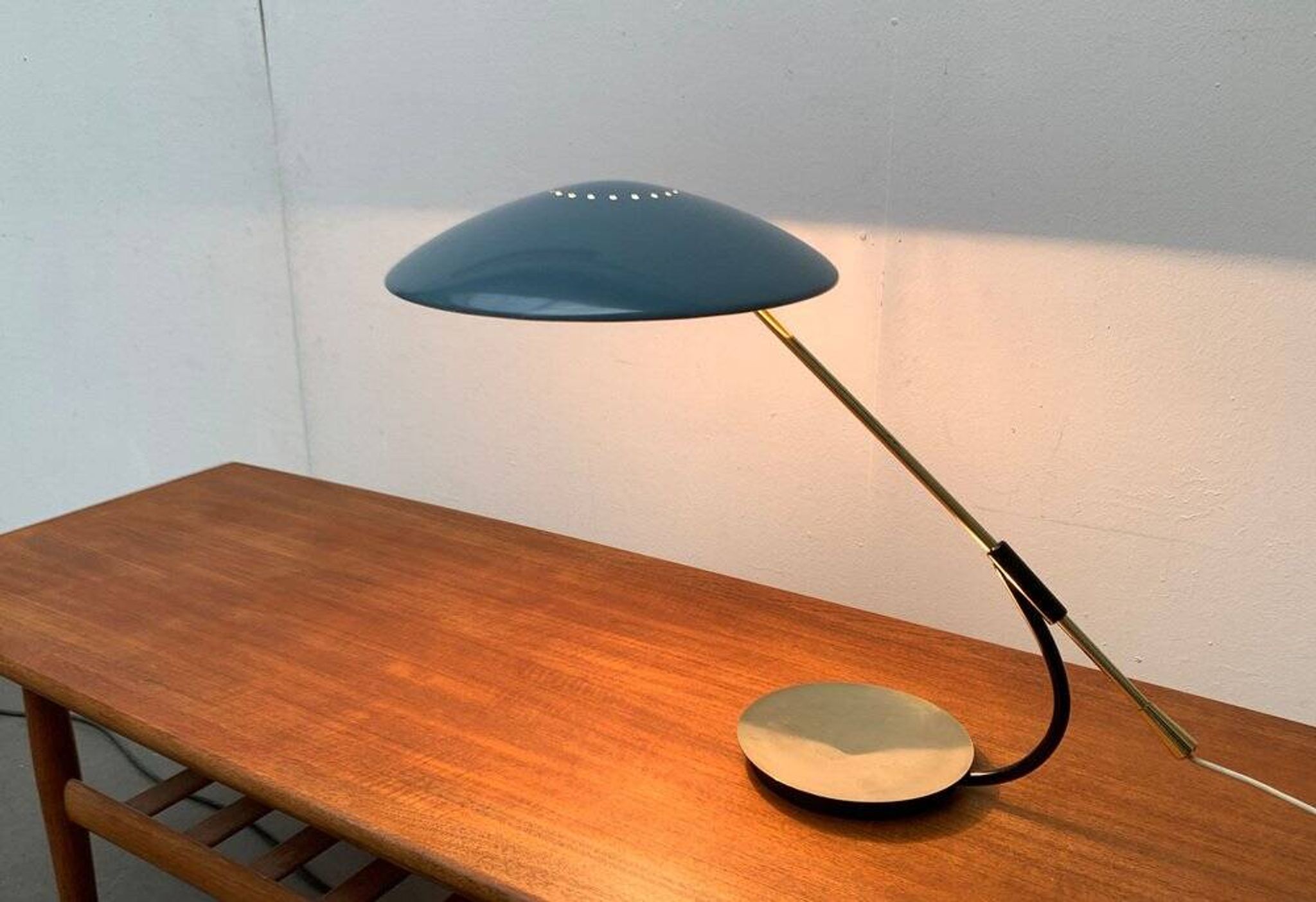 German Mid-Century table lamp 6775 by Christian Dell for Kaiser Idell, 1960s