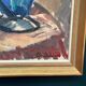Original Swedish Oil on Canvas - 'Tulips' by Knut Lindström - Signed - Dated 1966 - Framed
